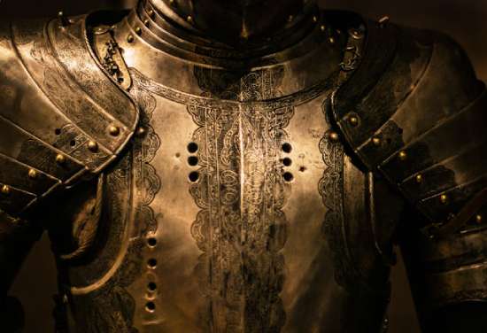 Armor Armor, symbolizing the armor of God in Ephesians 6 that Paul invites Christians to put on