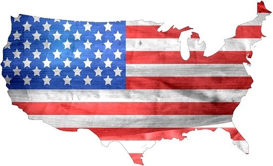 American Flag Map An American flag in the United States map, as we discuss Andrews' role in showing the United States in Bible prophecy